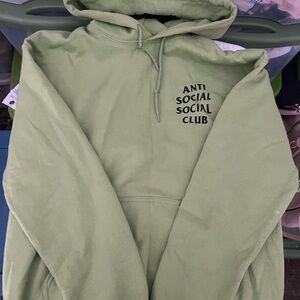 Anti Social Social Club Olive Hoodie